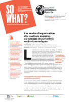 Les modes d’organisation des cantines scolaires au Sénégal et leurs effets socio-économiques