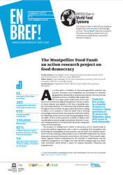 The Montpellier Food Fund: an action research project on food democracy