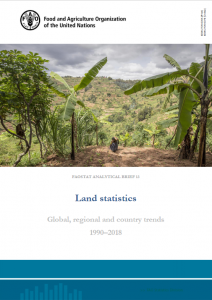 Land statistics. Global, regional and country trends 1990–2018